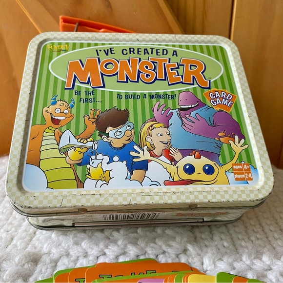 Fundex I’ve Created A Monster Lunchbox Card Game - Picture 6 of 9